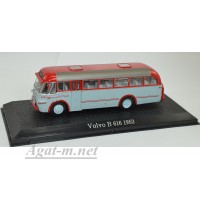 7163119-АТЛ Автобус VOLVO B 616 1953 Light Blue/Red